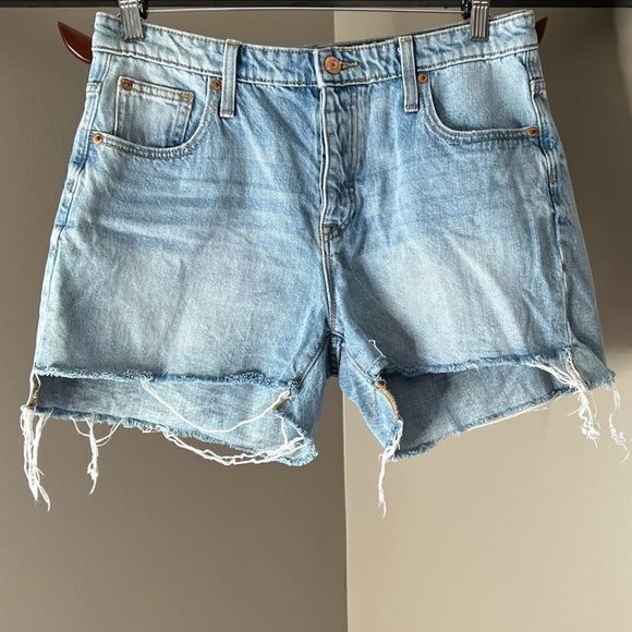 GAP Factory Pants - Gap vintage cutoff denim jean shorts raw hem size 8/29